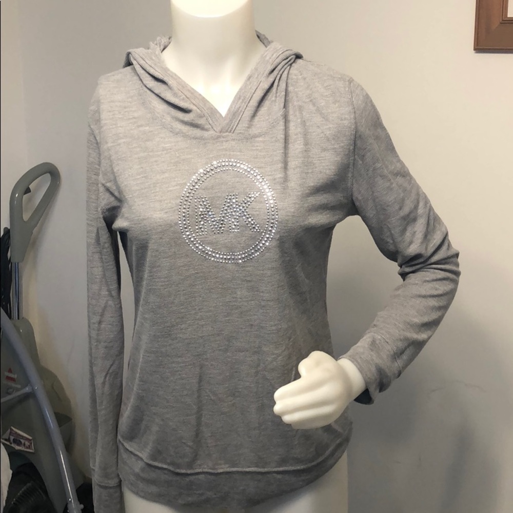 Grey lightweight hoodie